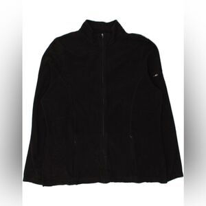 L.L. Bean Black Fleece Full Zip Up Classic-Fit Winter Jacket Women's XS PETITE